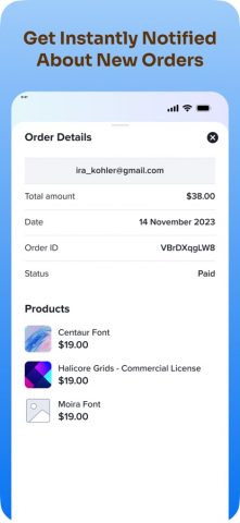 Payhip для iOS — скриншот 3