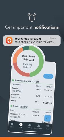 Paylocity для iOS — скриншот 4