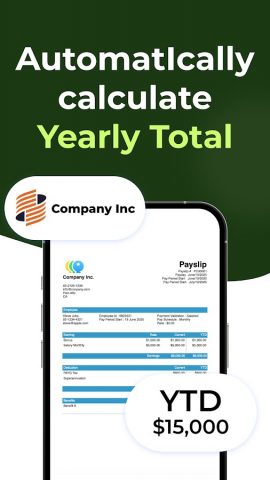 Payslip Maker для Android — скриншот 4