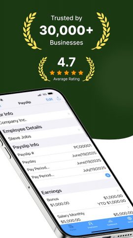 Paystub Maker для Android — скриншот 2