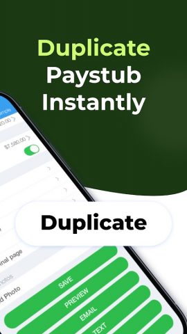 Paystub Maker для Android — скриншот 4