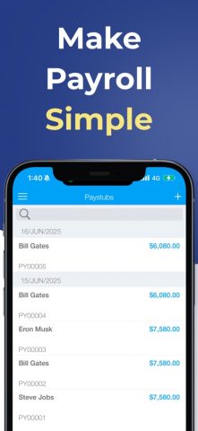 Paystub Maker для iOS — скриншот 5