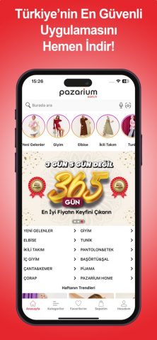 Pazarium для iOS — скриншот 1