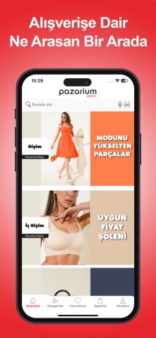 Pazarium для iOS — скриншот 2