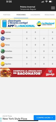 Pelota Invernal для iOS — скриншот 4