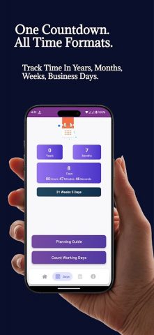 Пенсионный отсчет для Android — скриншот 2
