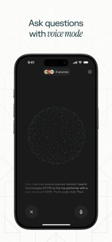 Perplexity — ИИ-поиск и чат для iOS — скриншот 3