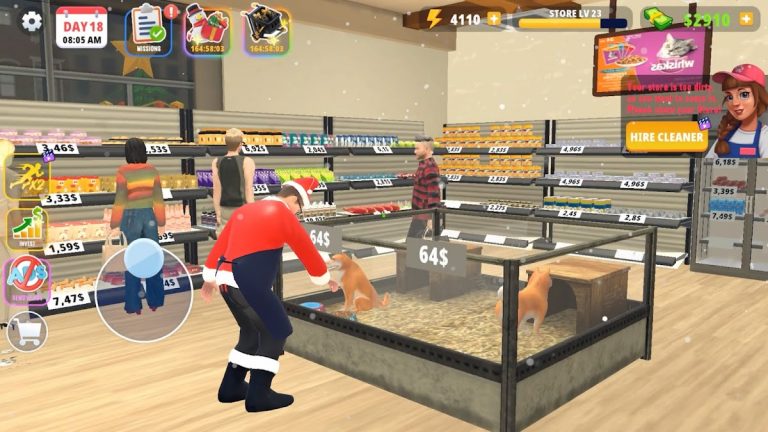 Pet Paradise — Shop Simulator для Android — скриншот 3