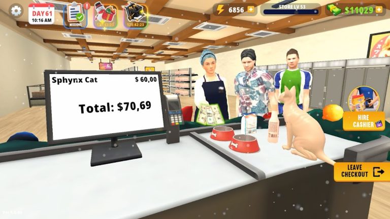 Pet Paradise — Shop Simulator для Android — скриншот 5