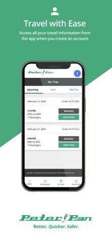 Peter Pan Bus Lines для iOS — скриншот 4