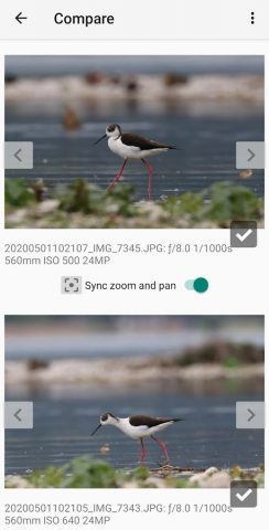 Photo Compare для Android — скриншот 3