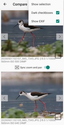 Photo Compare для Android — скриншот 4