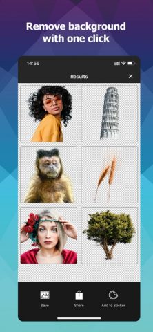 Photo Cutout-Ластик Фона для iOS — скриншот 2