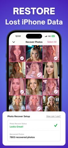 Photo Recovery: Pic Restore для iOS — скриншот 3