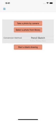 Photo to Coloring Book для iOS — скриншот 1