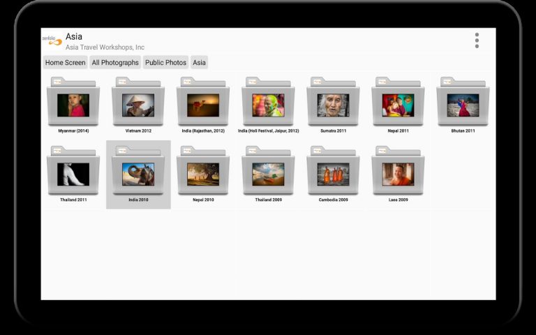 PhotoGuru Media Player для Android — скриншот 1