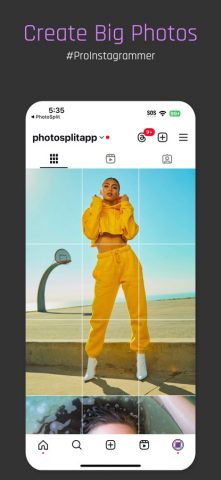 PhotoSplit for Instagram для iOS — скриншот 1