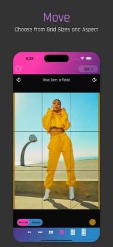 PhotoSplit for Instagram для iOS — скриншот 4
