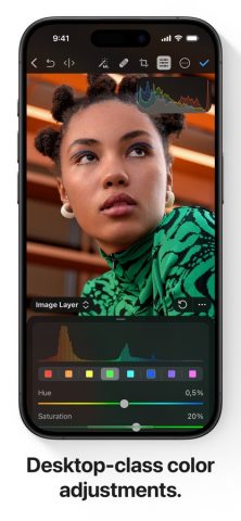 Photomator – Photo Editor для iOS — скриншот 1