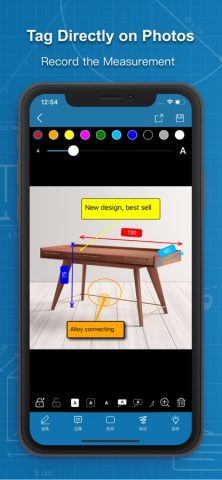 Photos Measure — Image meter для iOS — скриншот 1