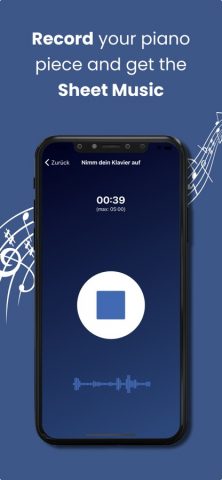 Piano2Notes для iOS — скриншот 2