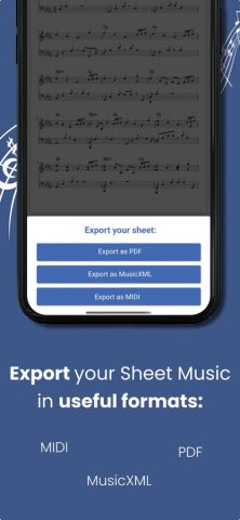 Piano2Notes для iOS — скриншот 4