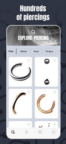 Piercing Photo Editor FX-pics для iOS — скриншот 3