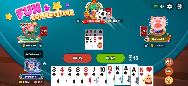 Pig Hunter — Tien Len/Thirteen для iOS — скриншот 2