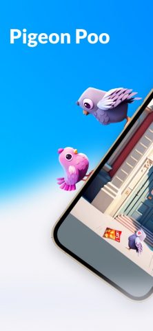 Pigeon Pooo для iOS — скриншот 1