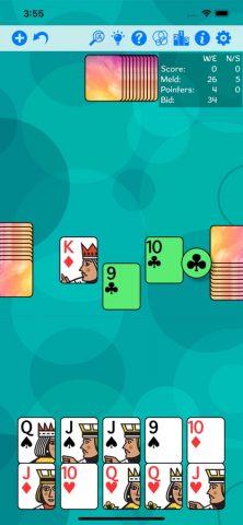 Pinochle для iOS — скриншот 3