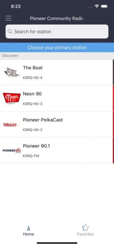 Pioneer Community Radio для iOS — скриншот 4