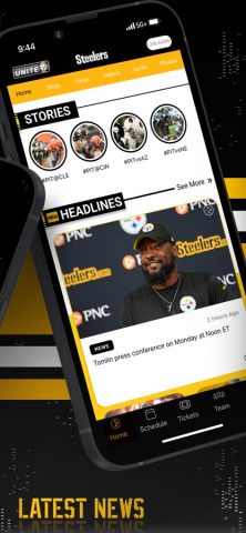 Pittsburgh Steelers для iOS — скриншот 2