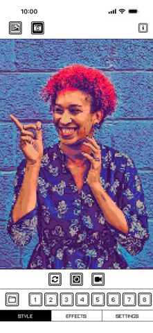 Pixel Art Camera для iOS — скриншот 3