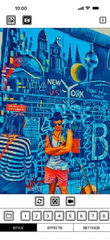 Pixel Art Camera для iOS — скриншот 4