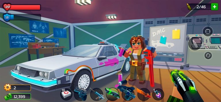 Pixel Combat: Zombies Strike для iOS — скриншот 3