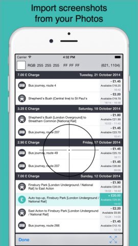 Pixel Picker — Image Color Picker для iOS — скриншот 2