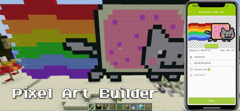 PixelArt Builder for Minecraft для iOS — скриншот 1