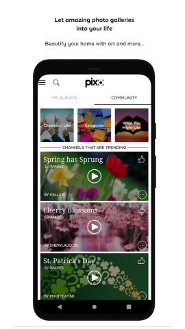 Pixo — TV Photo Display для Android — скриншот 2