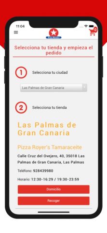 Pizza Royer’s для iOS — скриншот 3