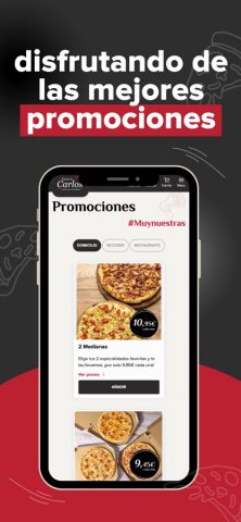 Pizzeria Carlos для iOS — скриншот 3