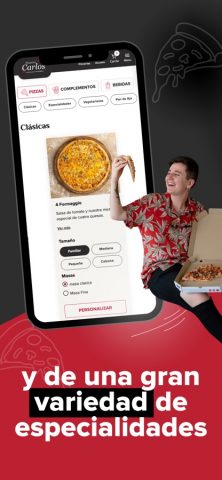 Pizzeria Carlos для iOS — скриншот 4