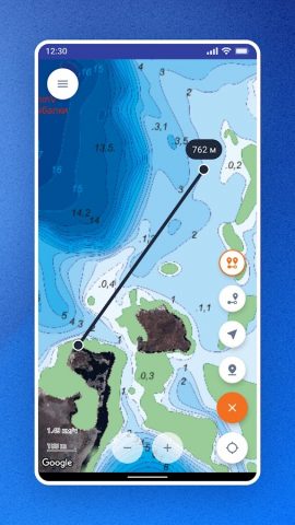 План Рыбалки PRO для Android — скриншот 1