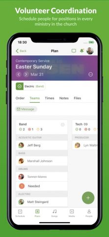 Planning Center Services для iOS — скриншот 2