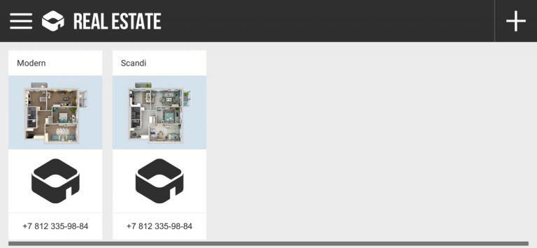Planoplan Real Estate для iOS — скриншот 1