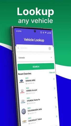 Plate Lookup для Android — скриншот 1