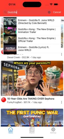 Player & Playlist for Youtube для iOS — скриншот 2