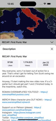 Player & Playlist for Youtube для iOS — скриншот 3