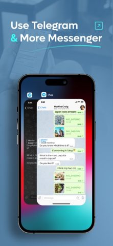 Plus: Dual Messenger for iPad для iOS — скриншот 3