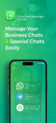 Plus: Dual Messenger for iPad для iOS — скриншот 4