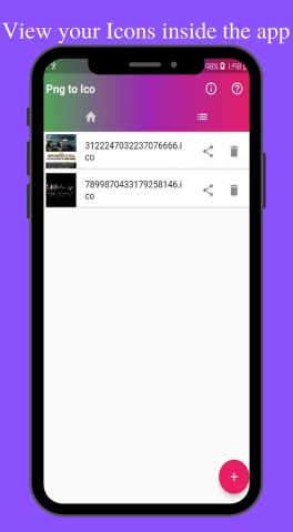 Png to Ico Converter для Android — скриншот 4